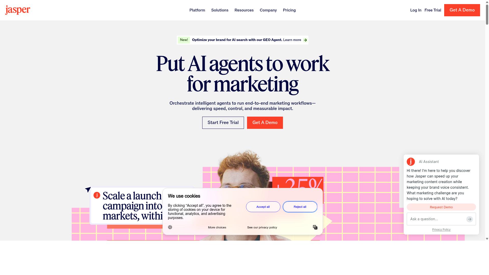 Jasper website